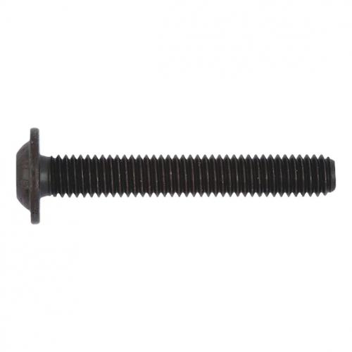 Hexagon Socket Button Head Screw with Flange ISO 7380-2 Steel 010.9 Self Colour (Plain)